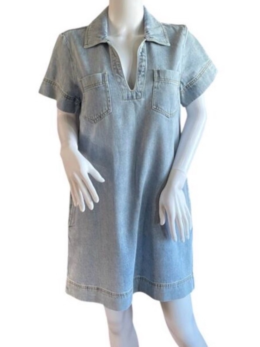 Habitual Denim Dress - Small